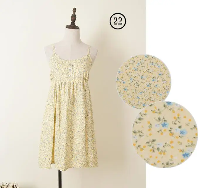 Женское Хлопковое платье с цветочным принтом короткое пляжное в винтажном стиле