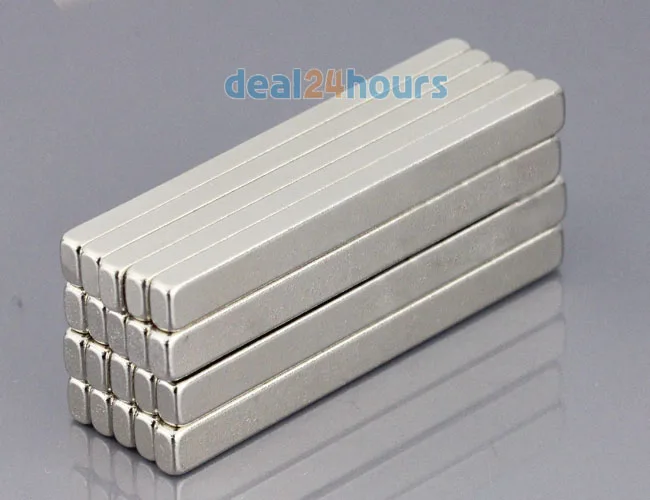 OMO Magnetics 20 шт. N50 Супер сильный блок кубические неодимовые магниты 50x5x3 мм