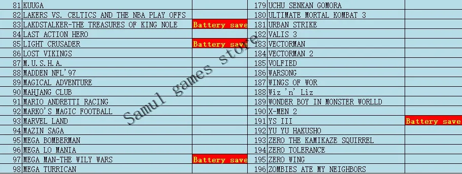 Support save ！Clear Black shell Edtion ! 196 in 1 sega games card for NTSC and pal system | Электроника