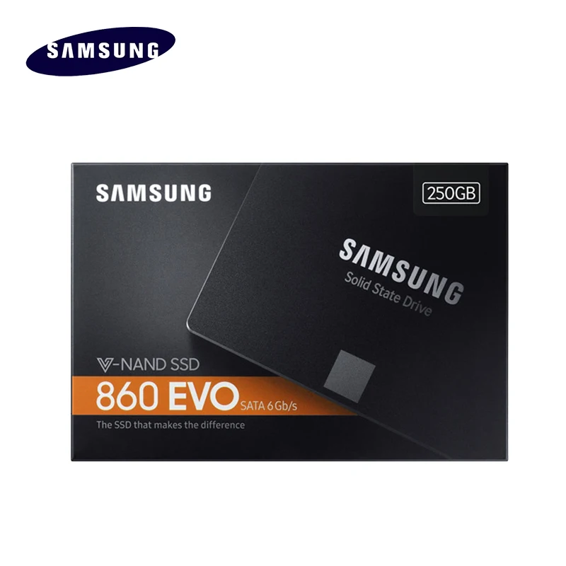 100% оригинальный SAMSUNG 860 EVO Внутренний твердотельный диск 250 ГБ 500 Гб ТБ SSD SATA3 2 5 HD