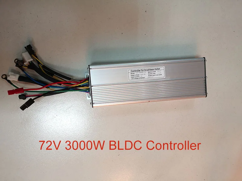 KT 56в-90 V 3000W 50A комплект для переоборудования электрического велосипеда kunteng LCD3 Дисплей DC бесщеточный контроллер Синусоидальная волна для электрического скутера