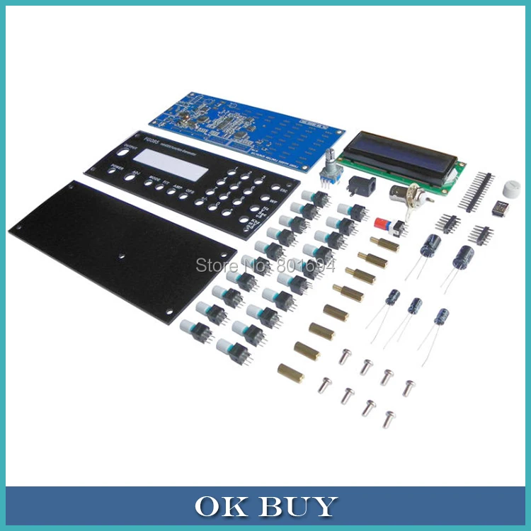 

10Pcs/Lot Portable FG085 MiniDDS Digital Function Generator Servo Test Signal Generator Controller Kit DIY Parts Power Adapter
