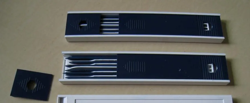 Механические карандаши 2 мм заправка 3 упаковки держатель свинца 5B 4B 3B 2B B HB H 4H