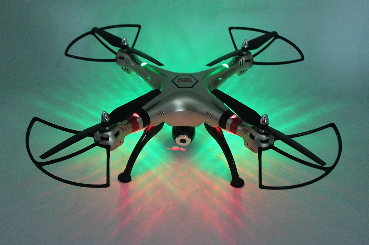 Абсолютно Новый SYMA X8HC 2 4 ГГц 6-осевой гироскоп RC Квадрокоптер Дрон с Camra HD 2.0MP