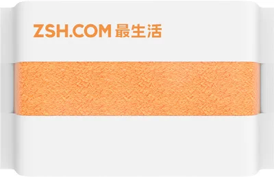 Xiaomi ZSH банное полотенце хлопок Xiaomi пляжное полотенце мочалка Антибактериальная водопоглощающая 27,5x55 дюймов - Цвет: Orange