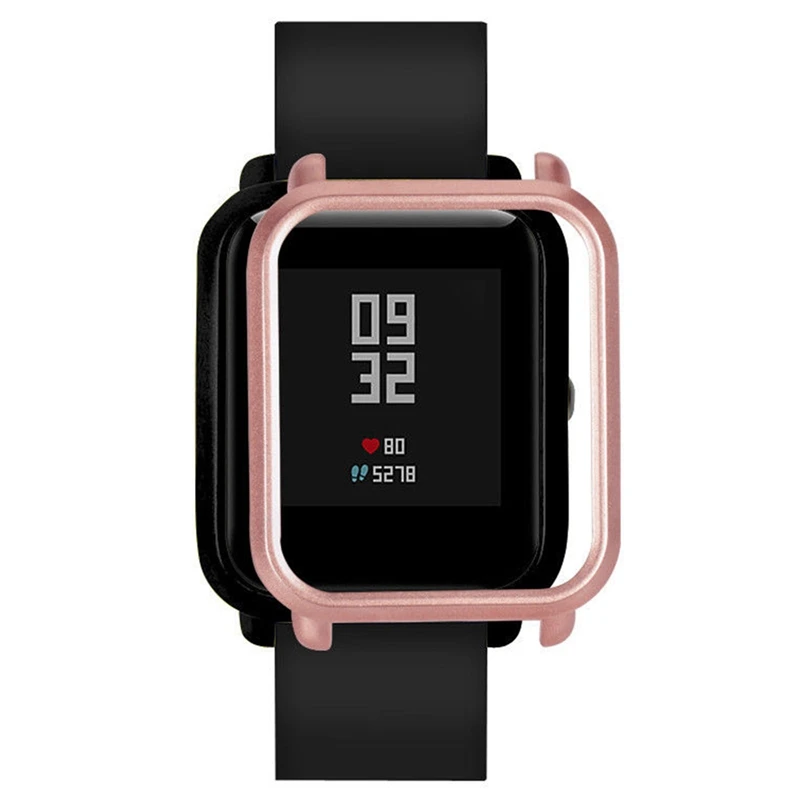 Чехлы для часов рамка для Amazfit Bip Молодежный защитный чехол умных часов чехол тонкий цветной каркас чехол защитная оболочка для Xiaomi Huami