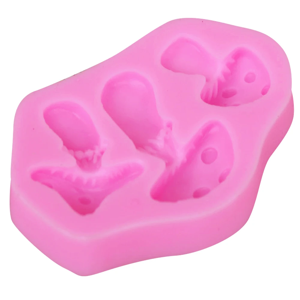 Sophronia гриб 1pcs силиконовая форма для УФ Смола Gumpaste Surgarcraft Глазурью Ручной
