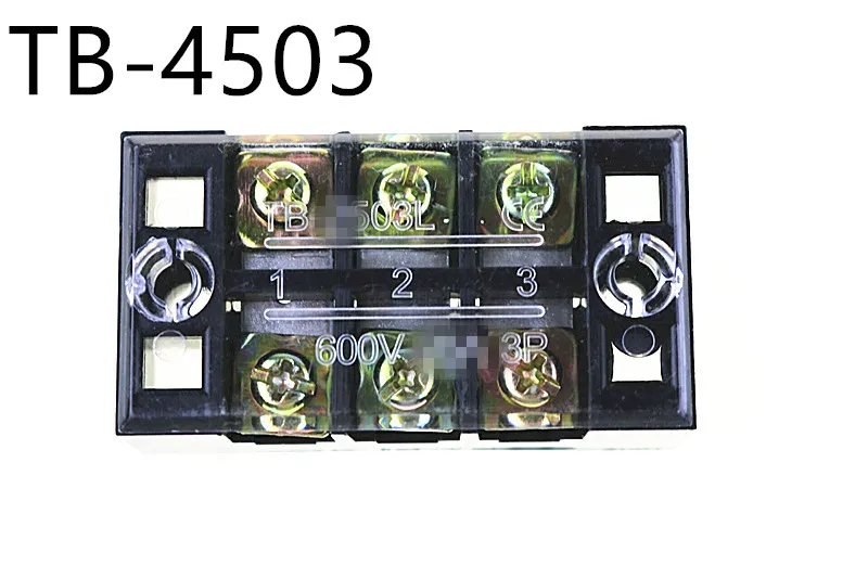 

5pcs Terminal blocks TB-4503(45A 3P) Patch panel Wiring row junction box
