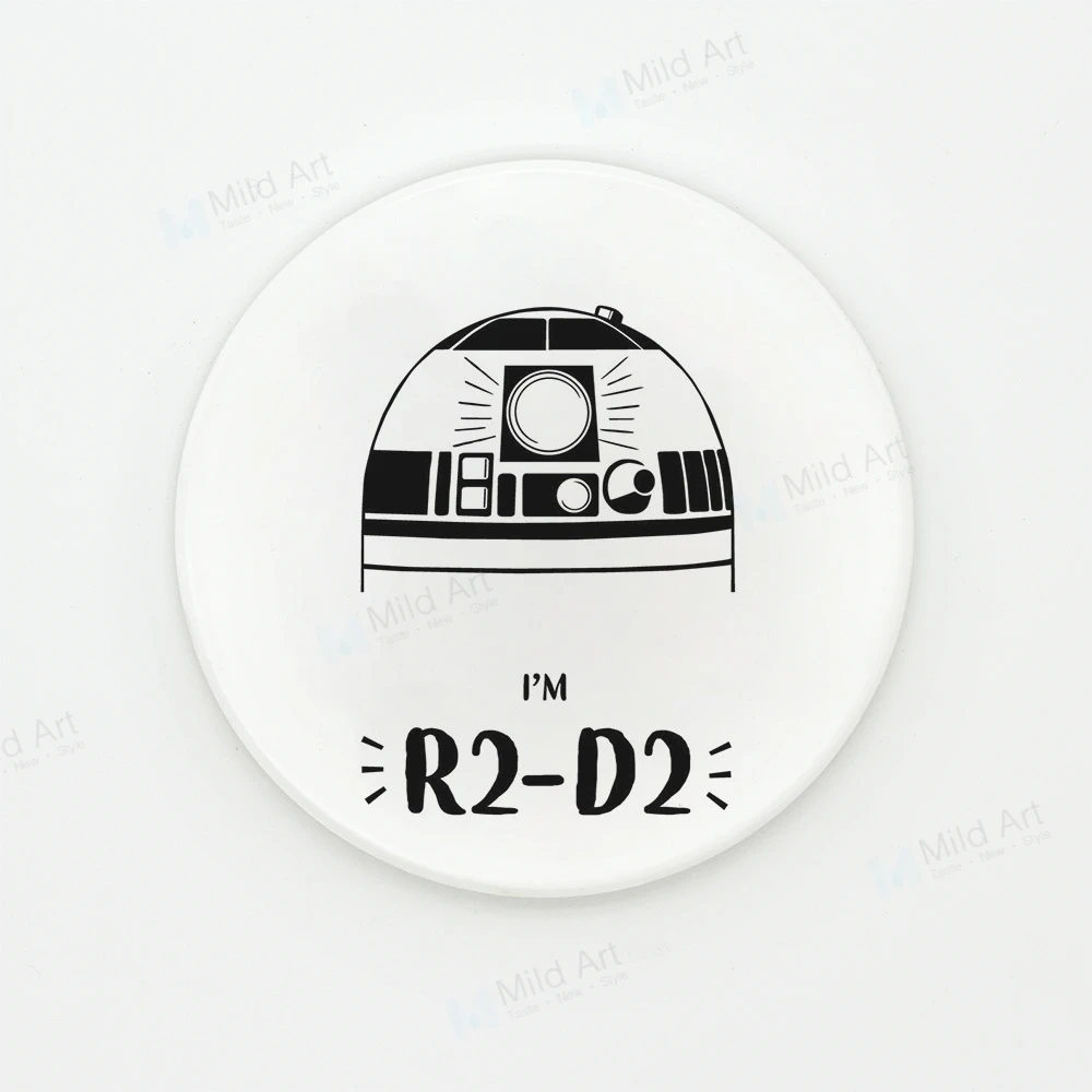 Черно-белый супергерой Мститель Бэтмен R2D2 BB8 поп-фильмы комиксы керамические