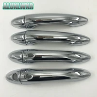 new auto 8pcs chrome outside door handle cover trim molding fit for chery tiggo 4 2017 2018 2019 car accessories abs