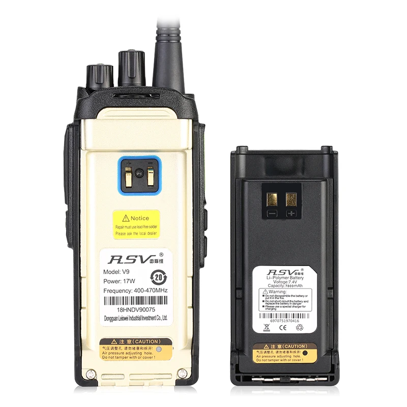 Рация скремблер RSV v9-17W 4 шт. Функция Водонепроницаемый UHF VOX Шифрование