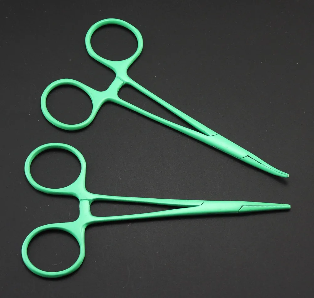 Профессиональные медицинские локоть прямые 12,5 см Hemostat мульти инструмент ушные волосы триммер для носа плоскогубцы инструменты триммер для носа Плоскогубцы Для первой помощи