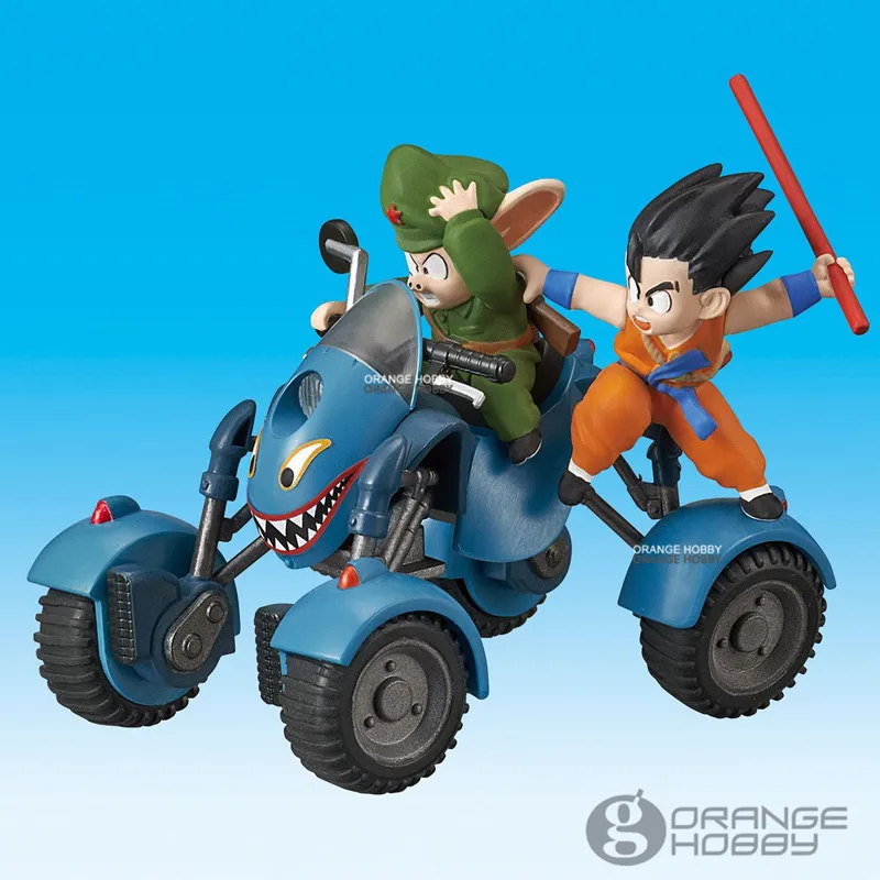 OHS Bandai Dragon Ball Mecha коллекция вол. 1-вол. 7 Bulma's мотоцикл/автомобиль быка-короля/другие сборные наборы пластиковых моделей