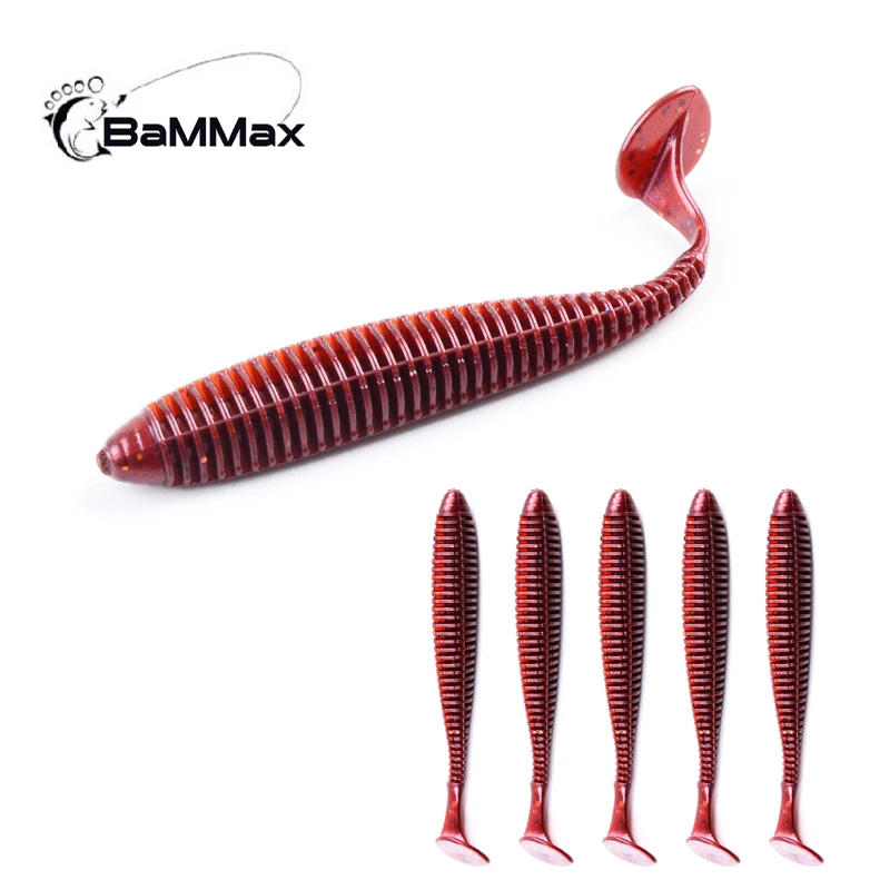 Bammax Рыболовная Приманка 10 шт. 2 8 г см Worm Swimbait Jig Head силиконовые приманки рыболовные