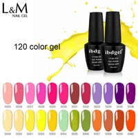 ibggel gel nail polish whole set 120 pcs high pigment nail gel varnish led uv gel for nail gel lacquer nail polish 15ml