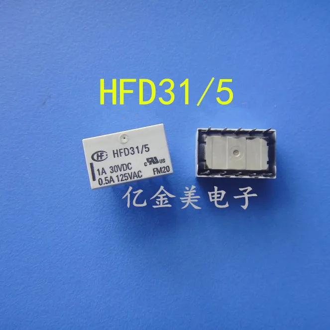 

Relay HFD31 / 5 10-pin 5VDC HFD31 / 5