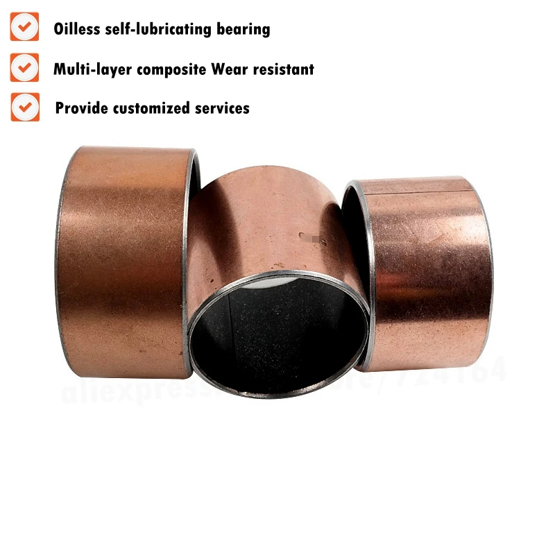 Комбинированный самосмазывающийся подшипник втулка без масла раздвижная 1006 1008