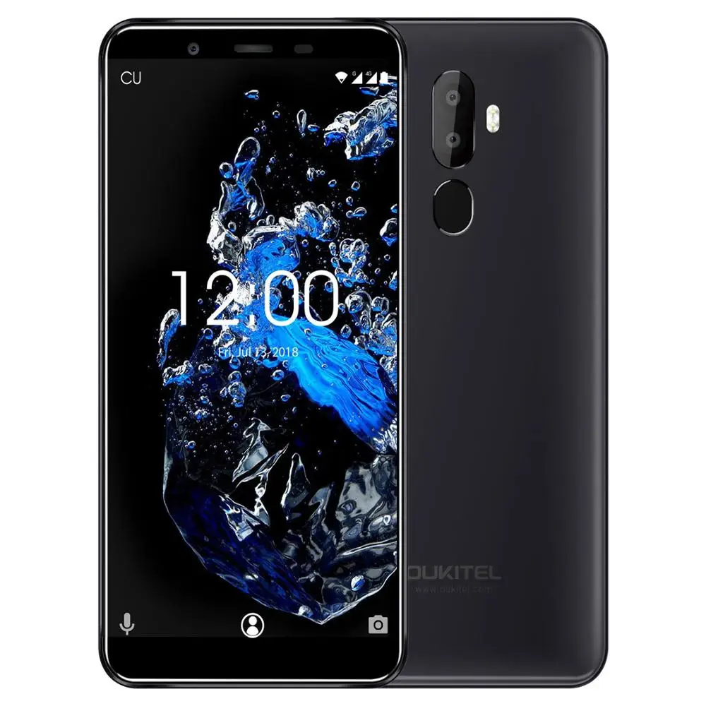 Grey Oukitel U25 Pro 5,5 дюймов Android 8,1 4 Гб ОЗУ 64 Гб ПЗУ мобильный телефон MTK6570T Восьмиядерный мобильный телефон 3200 мАч 13 МП+ 5 МП 4G смартфон - Цвет: Grey