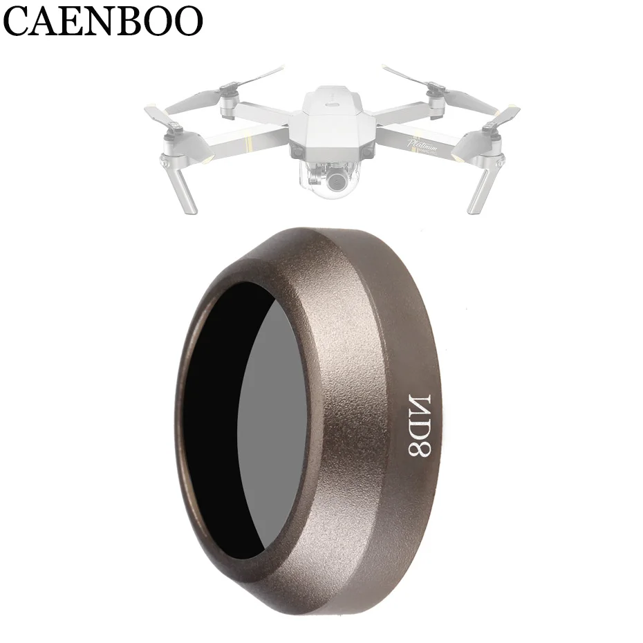 ND8 Filter CAENBOO Mavic Pro Drone камера фильтр круговой поляризационный фильтр CPL протектор для DJI Mavic Pro Platinum Gimbal аксессуары - Цвет: ND8 Filter