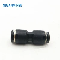 nbsanminse 10pcslot pg plastic reducer pneumatic quick connecting push fitting air pipe tube connecting fitting