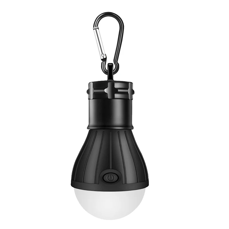 Black SANYI 3 светодиодный светильник для палатки, подвесной крючок, портативный фонарь для кемпинга, открытый SOS Аварийный Рабочий светильник - Мощность в ваттах: Black