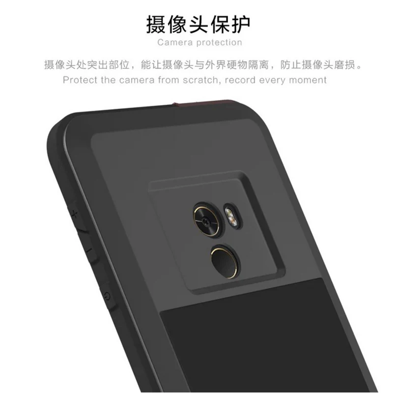 Чехол для телефона Love Mei xiaomi MIX противоударный грязеотталкивающий металлический