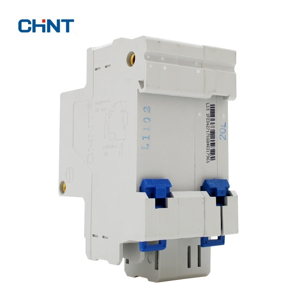 CHINT прерыватель цепи при утечке на землю 1P + N C20 230V 20A защитный выключатель от