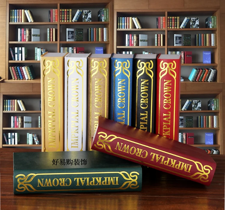 10 шт. книга украшения Ретро приколы коробка имитационная модель украшения для домашней обстановки книга