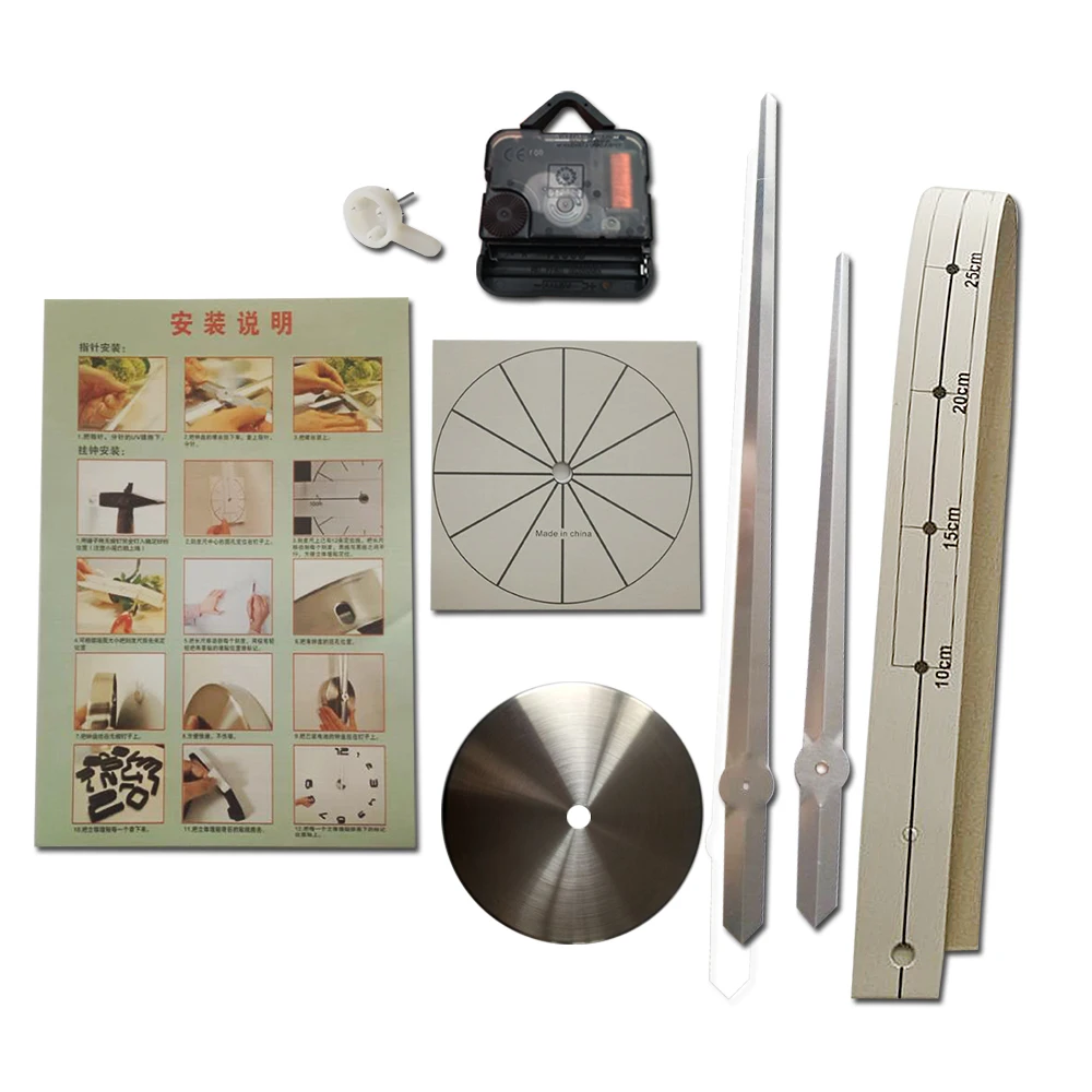 Акриловые Настенные Кварцевые часы сделай сам с зеркальным эффектом|Настенные