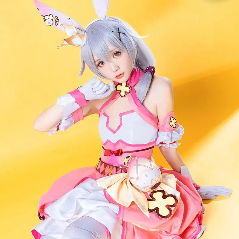 Игра Honkai Impact 3 маскарадные костюмы волшебная девушка TeRiRi Theresa Apocalypse платье для дня
