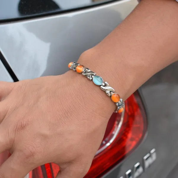 Free shipping health magnetic opal love bracelet s353 | Украшения и аксессуары