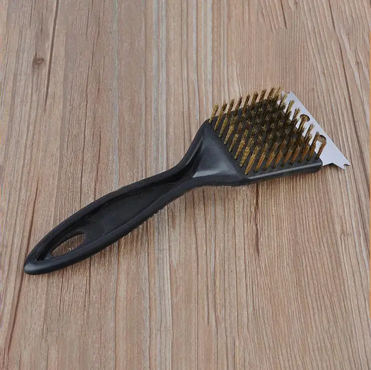 Кисточка для барбекю скребок Чистящая щётка Кухня Инструменты на открытом