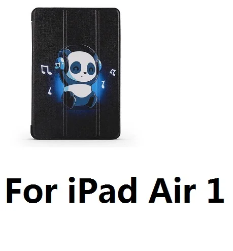 For iPad Air 1 QUWIND синий Panda непрозрачные мягкий сон проснуться чехол для iPad Mini 1234 iPad 234 iPad iPad воздуха 1 2 Pro 9,7 10,5 - Цвет: For iPad Air 1