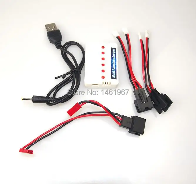 2 шт./лот UDI U818S батарея * + USB зарядное устройство U842-1 RC Quadcopter Drone 7 4 V 1000mAh | Игрушки и