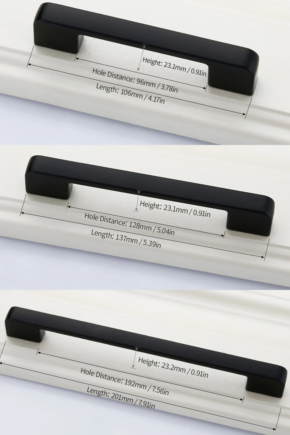 В американском стиле алюминиевый черный ящик с ручкой современный