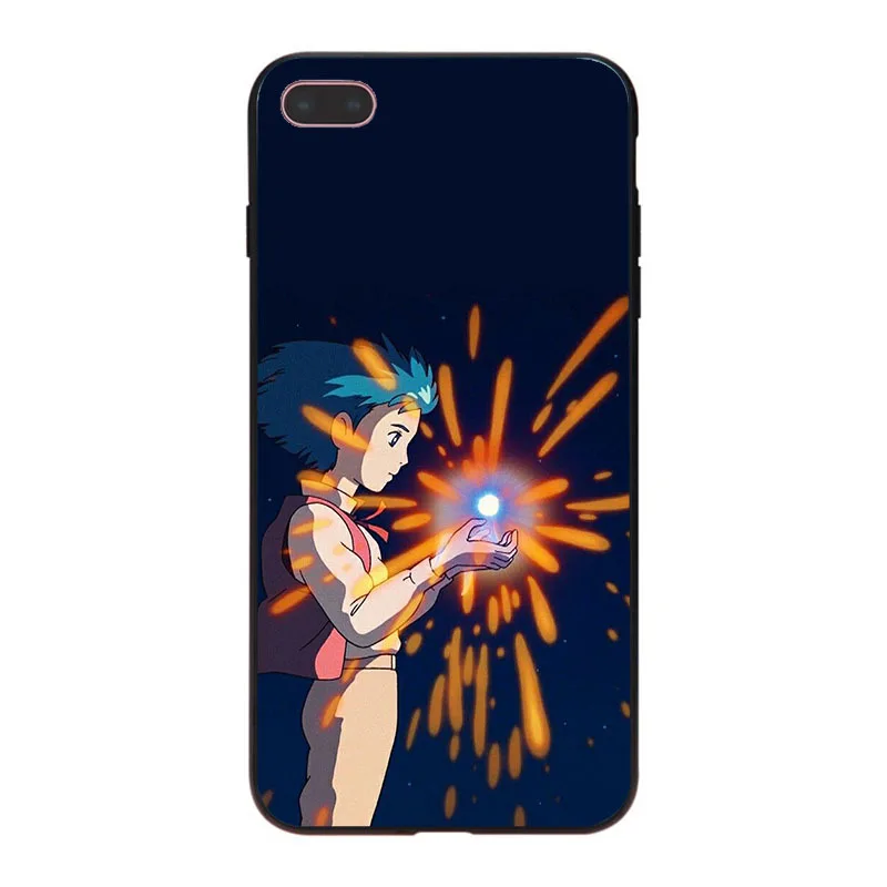 Мягкий чехол MaiYaCa Studio Ghibli Howl's Moving Castle для iPhone 8 7 6 6S Plus X 10 5 5S SE 5C | Мобильные