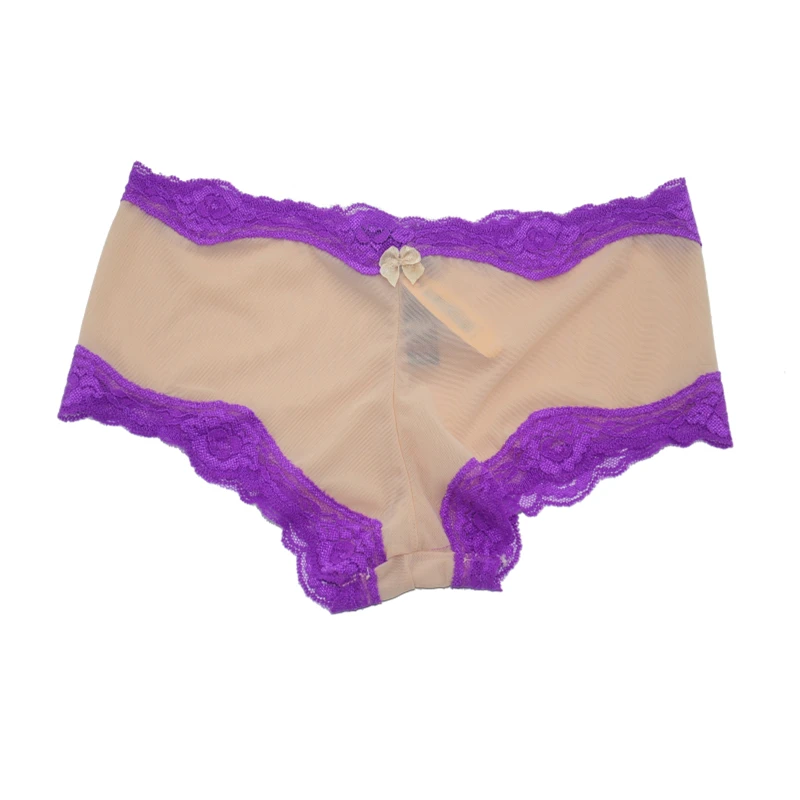 Clearance Sale Summer Boyshorts Panties Mesh Boy Shorts Women Underwear Lace Transparent Woman Briefs ropa interior mujer | Женская