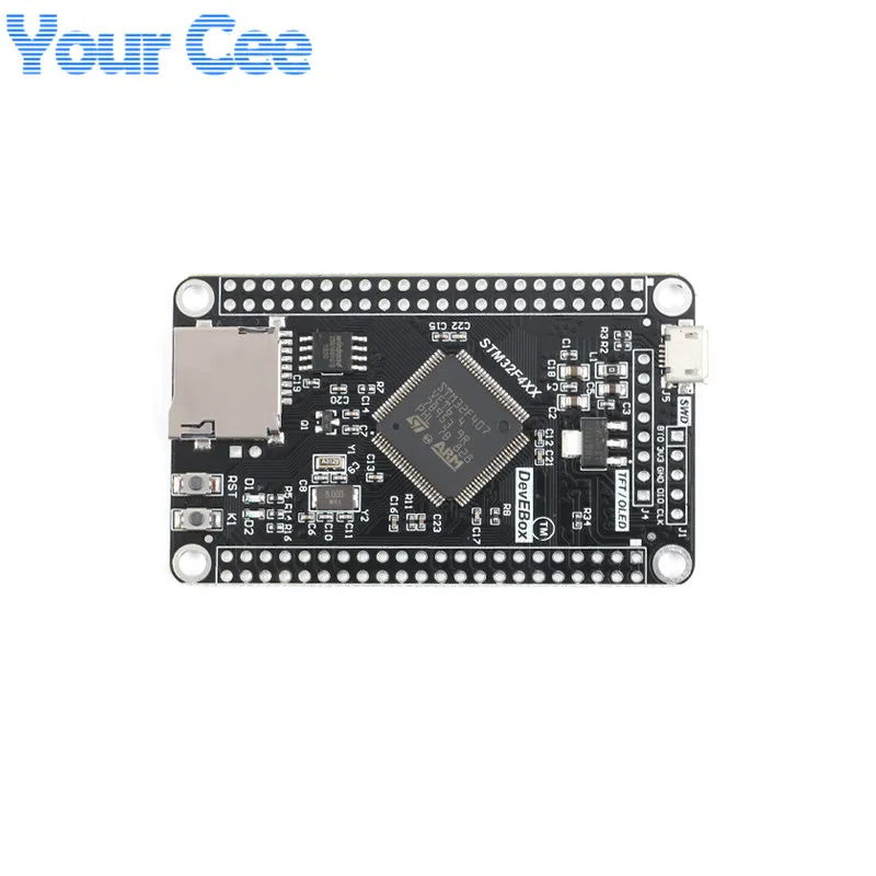 Системная плата STM32F407VET6 STM32F407VGT6 STM32 макетная STM32F407 для обучения с одним чипом