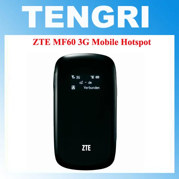 Б/у Оригинальный разблокированный ZTE MF60 HSPA + 21M 3G беспроводной карманный роутер Wi Fi