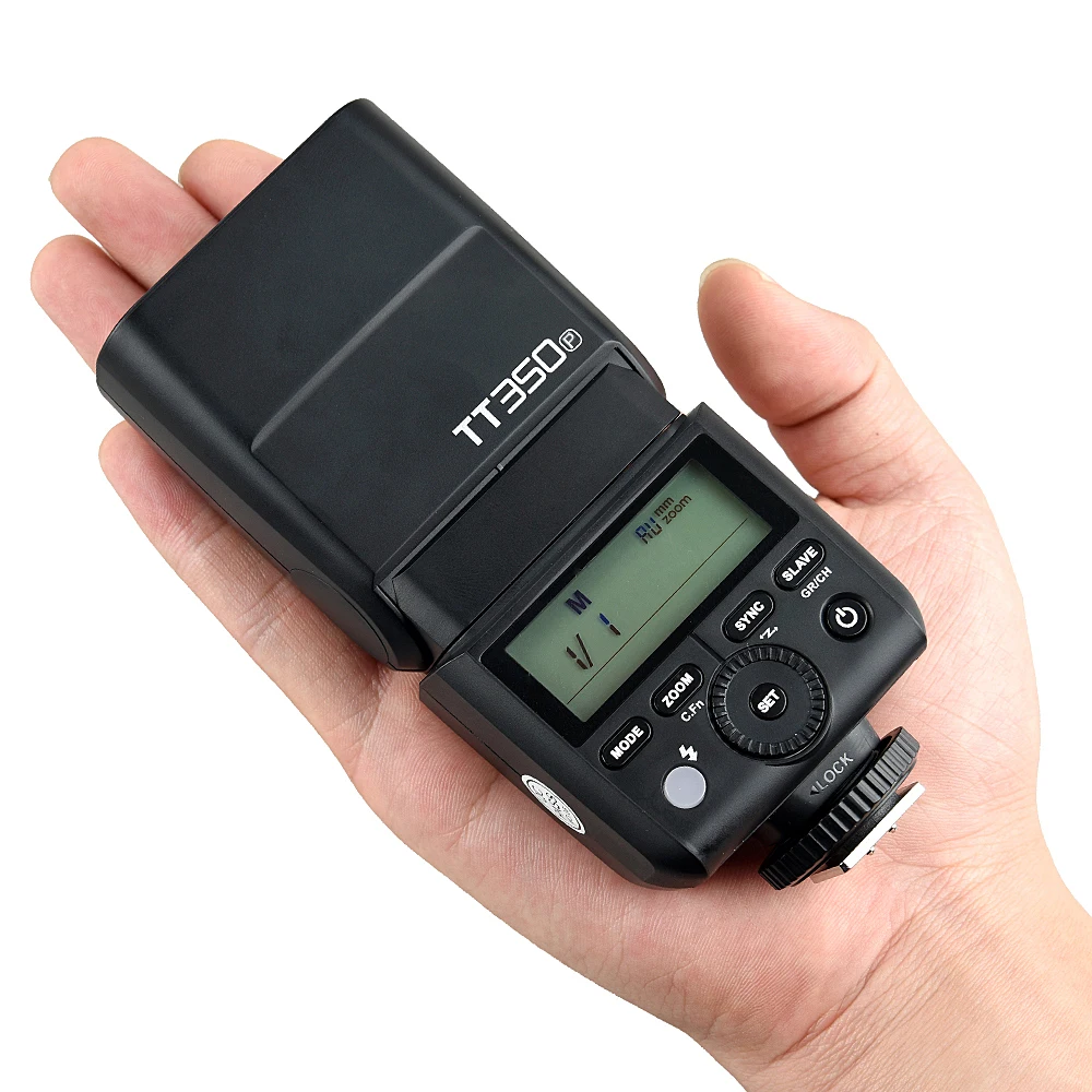 В наличии! Беспроводная мини вспышка Godox TT350P 2 4G HSS 1/8000 с TTL GN36 для Pentax 645Z K 3II KP камера