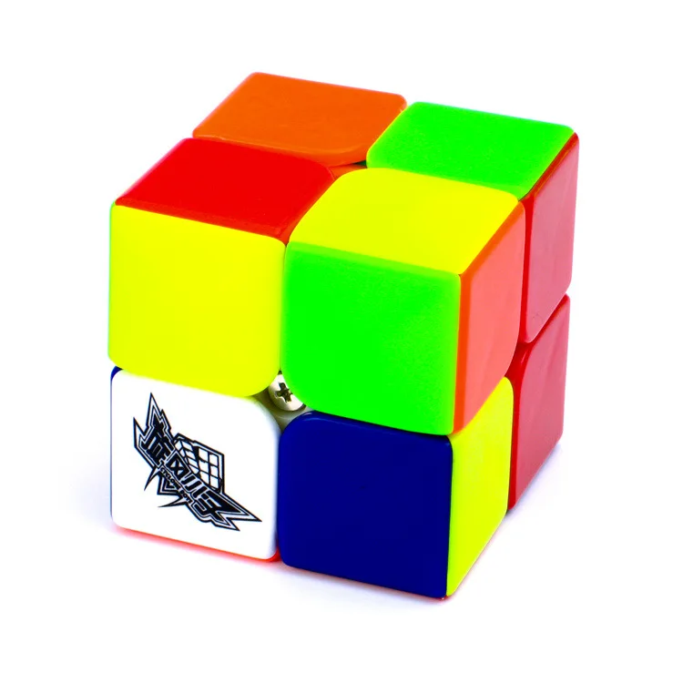 Магический кубик D-FantiX Cyclone Boys, 2x2x2, скоростной кубик без наклеек, 2x2, пазлы, игрушки, развивающая игрушка или хороший подарок для детей