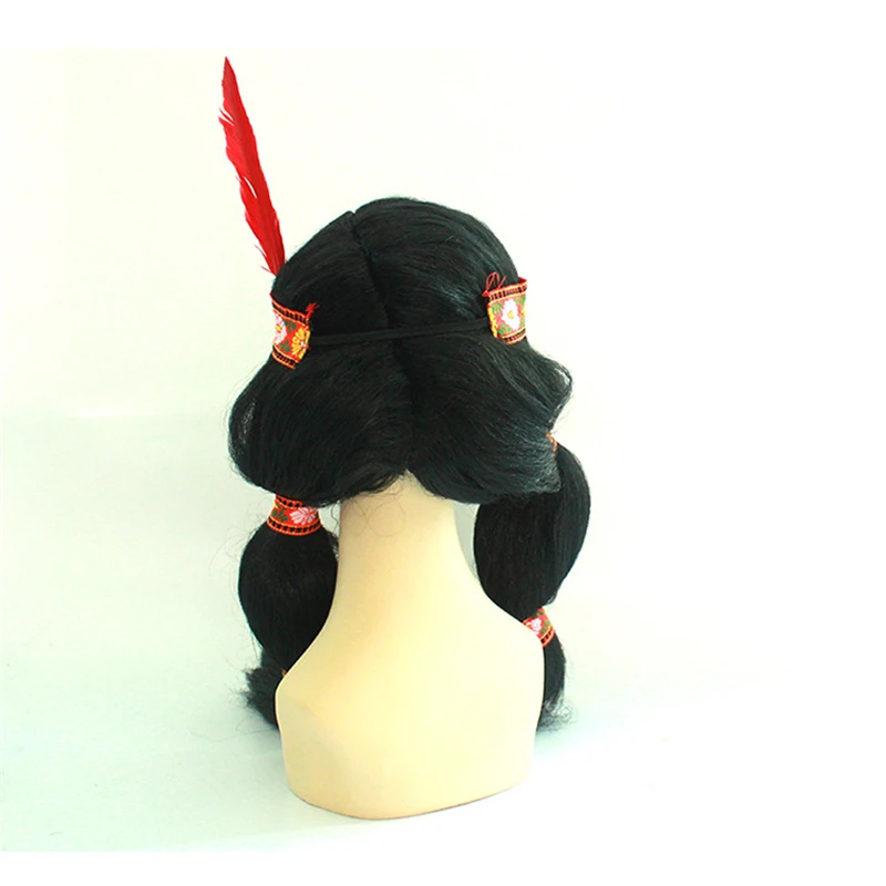 Реальные прямые продажи Хэллоуин Косплей Макияж индийские волосы аксессуары