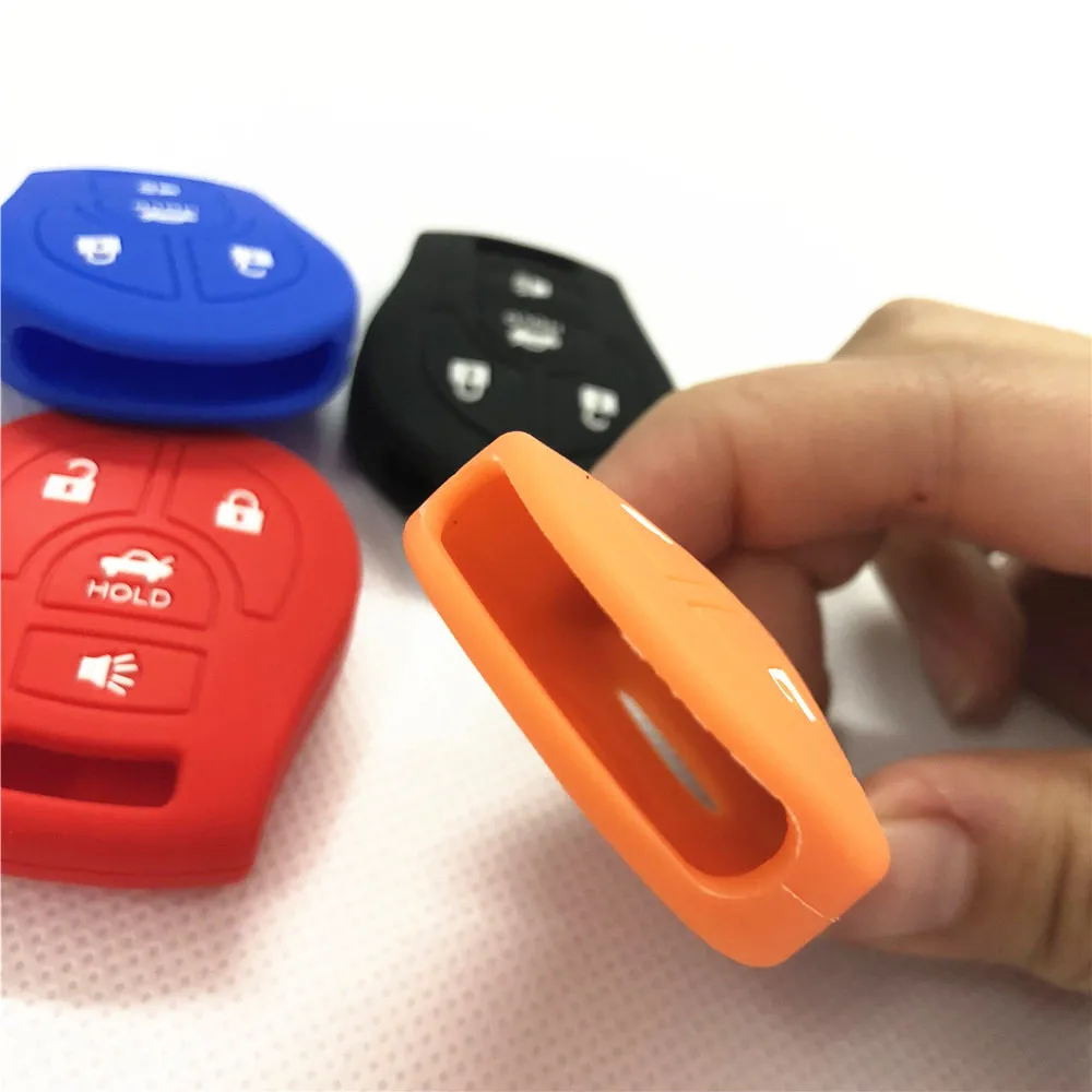 Автомобильные аксессуары силиконовый 4 кнопки футляр для дистанционного ключа