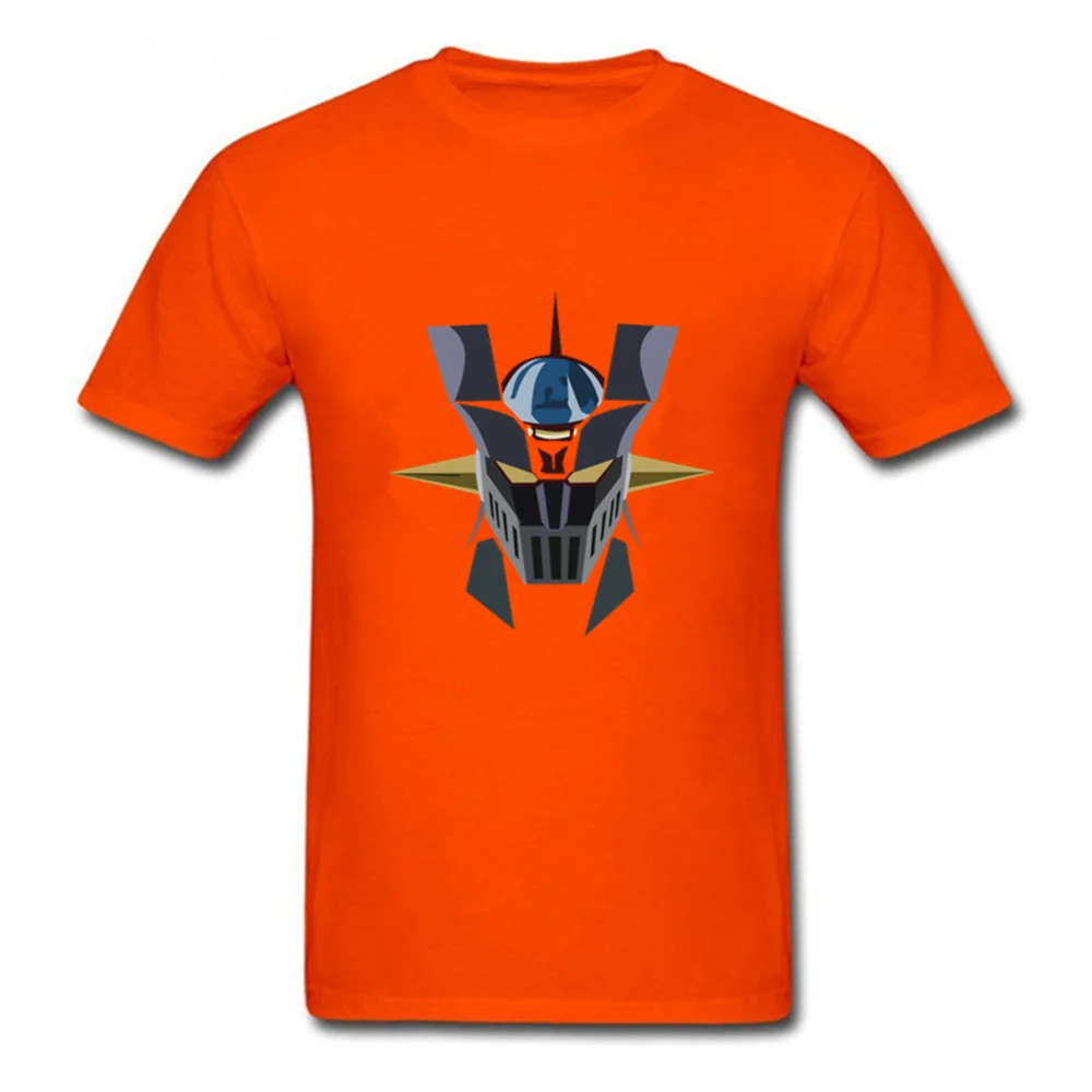 Футболка Mazinger Z мужская с аниме хлопковая рубашка коротким рукавом топ в японском