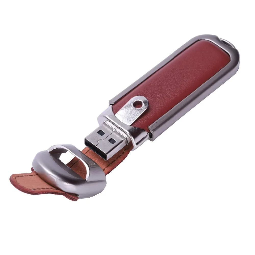 Флешка USB 2 0 из кожи премиум класса u диск флешка usb creativo 4 ГБ 8 16 32 64 128 металлик|leather