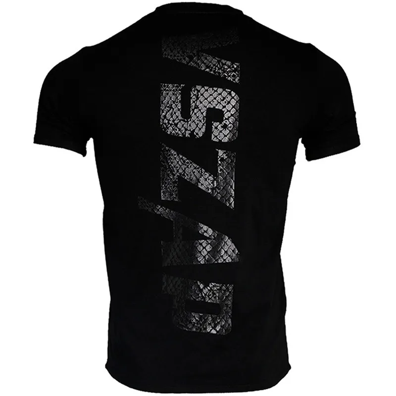 VSZAP MMA одежда рубашки Рашгард Фитнес Базовый слой кожи туго тяжелого подъема мужские футболки Муай Тай шорты Боксеры одежда