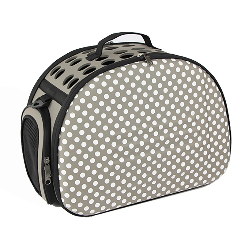 EVA Dog Backpack Foldable Pet Carrier Easy To Carry Outdoor Shoulder Bag Non-toxic Comfortable Supplies Small Bags | Дом и сад