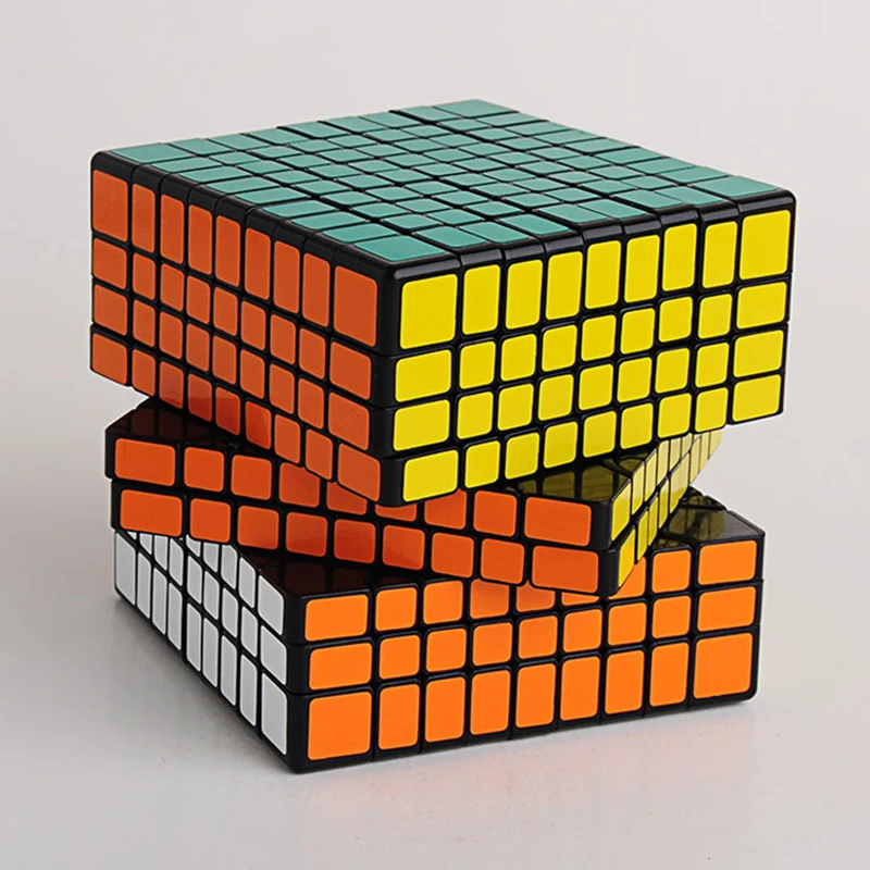 Новый ShengShou 9x9x9 головоломка куб профессиональный ПВХ и матовые наклейки Cubo Magico