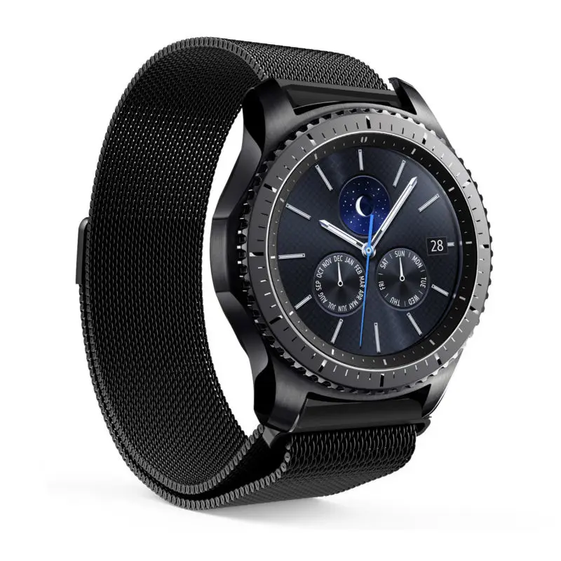 Ремешок Kartice для Gear S3 Classic/Frontier 22 мм Миланский ремешок из нержавеющей стали