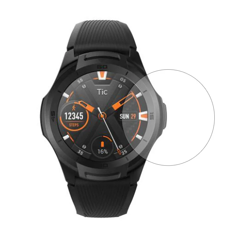 Жесткая защита экрана ЖК-дисплея для умных часов Ticwatch S2 | Электроника
